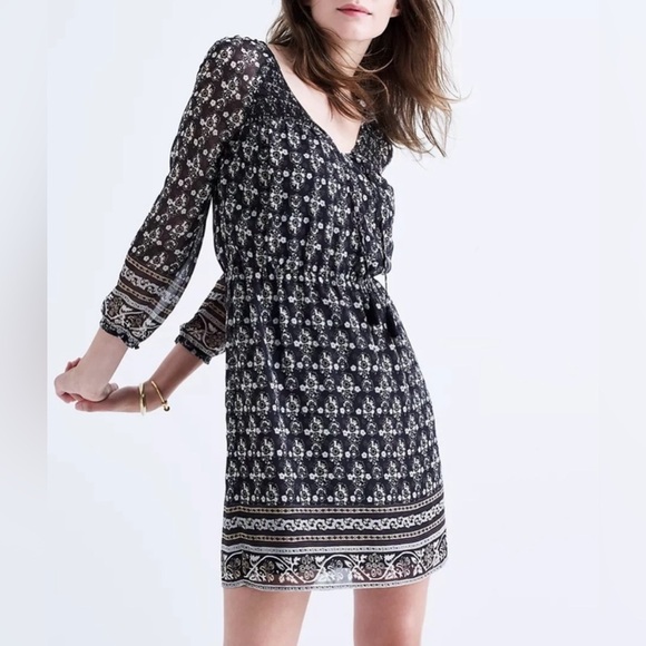 Madewell Dresses & Skirts - Madewell Woodland Artisan Floral Dress Size 00